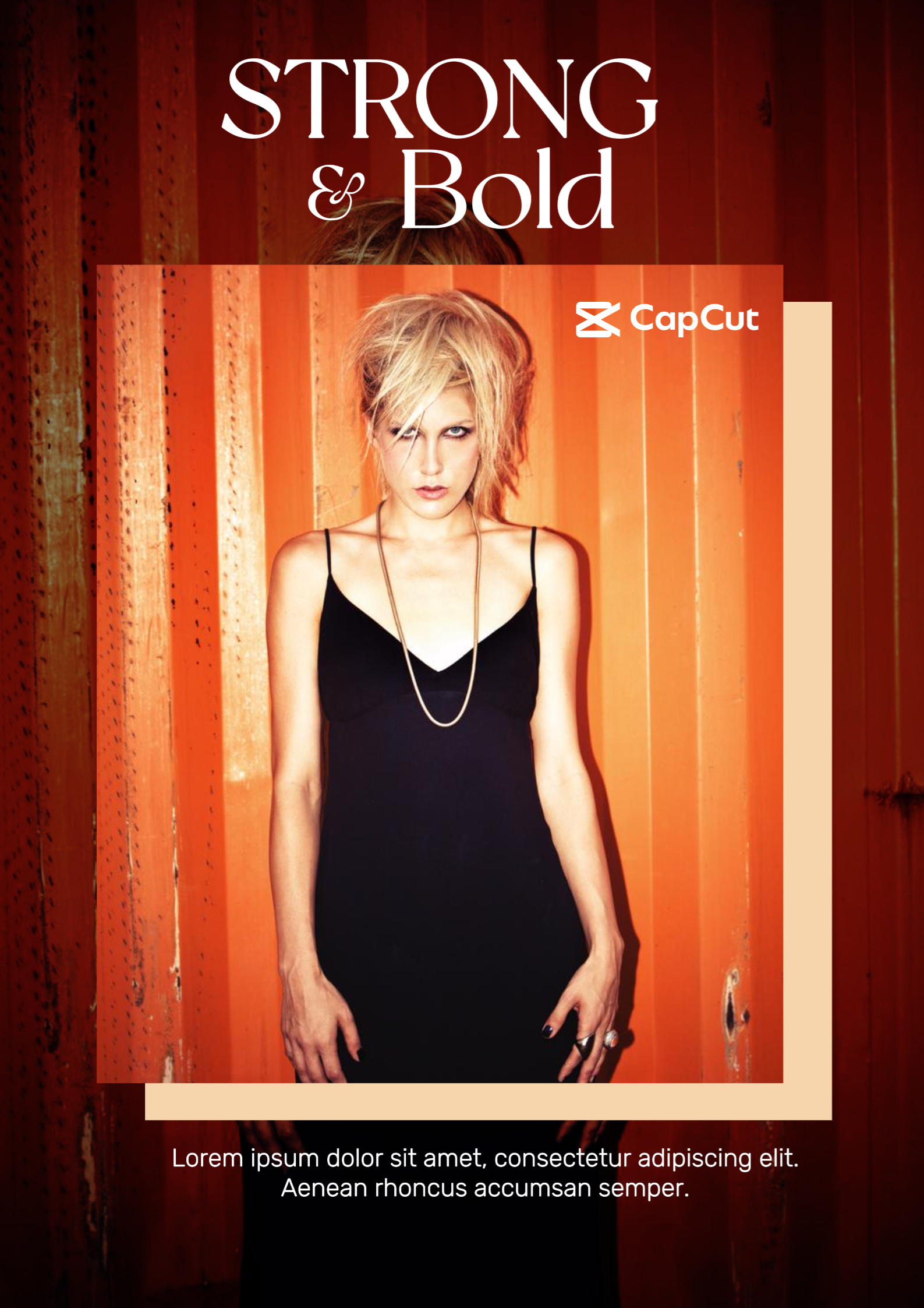 capcut template cover