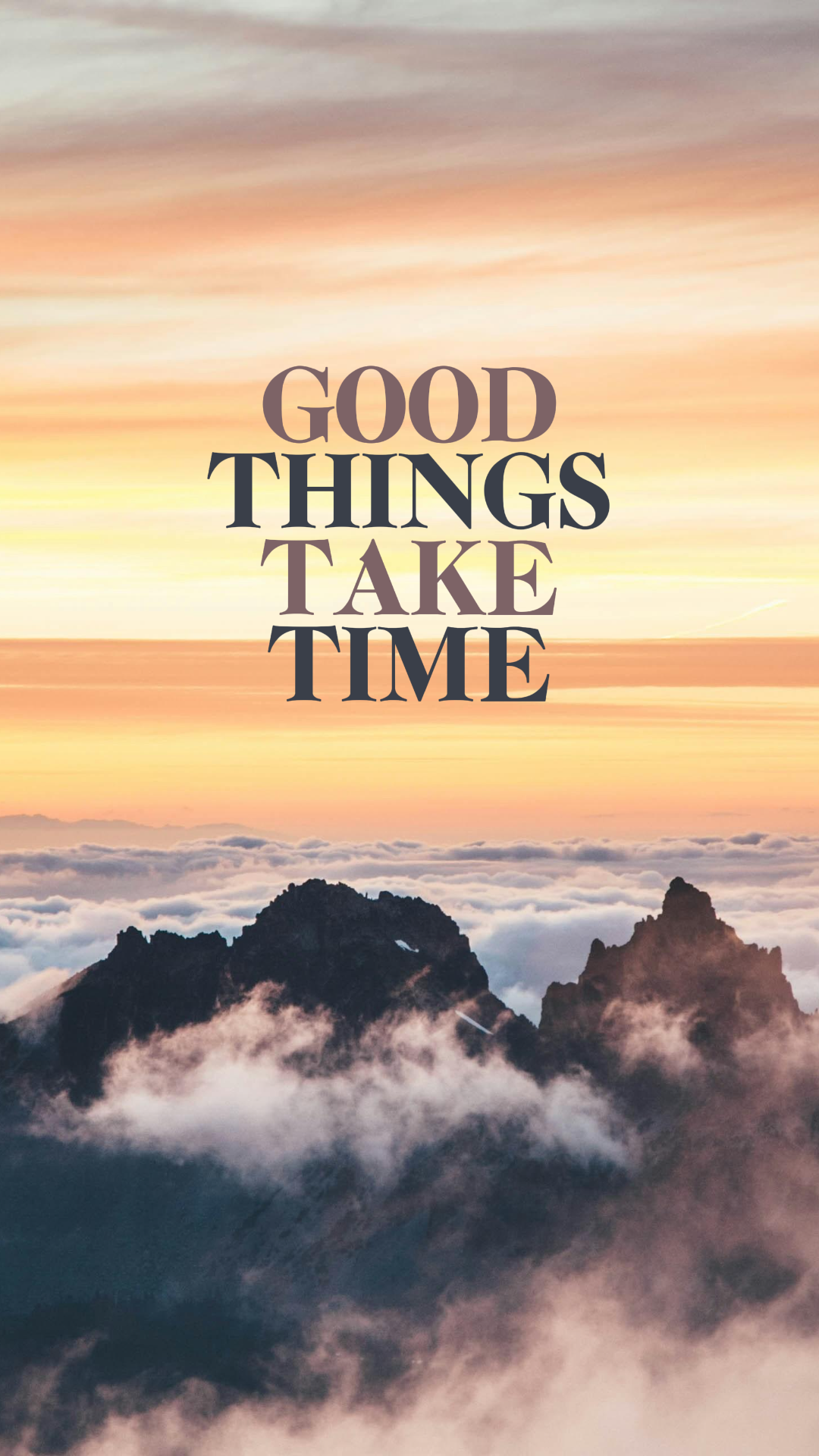 Papier peint Affiche créative Montagne