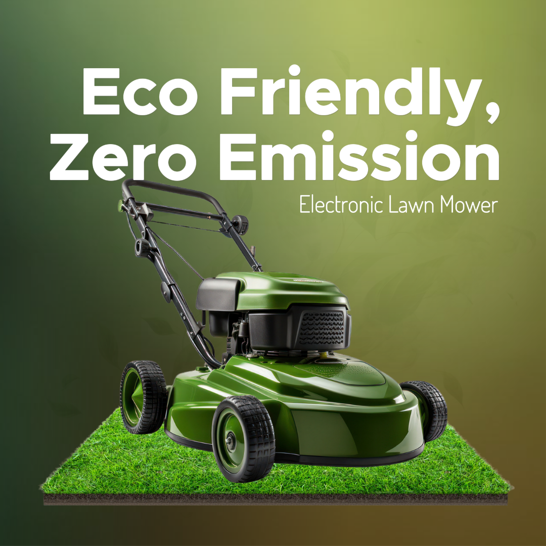 C-commerce Electronic Lawn Mower Produk Memanggil Alam Hangat 