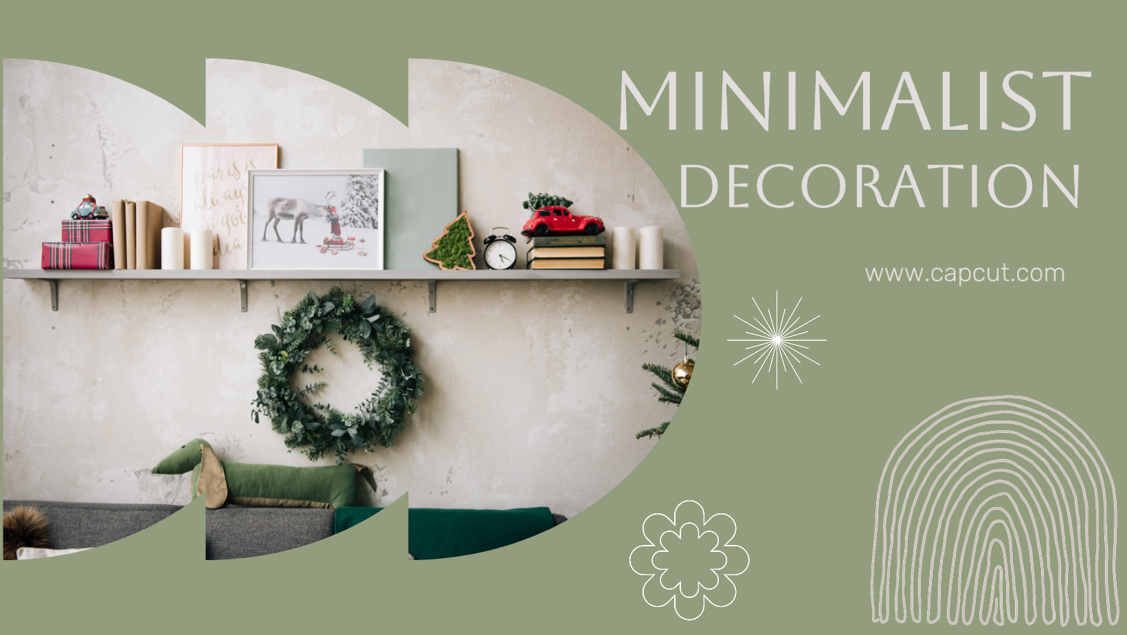 Couverture Facebook de décoration esthétique non marketing