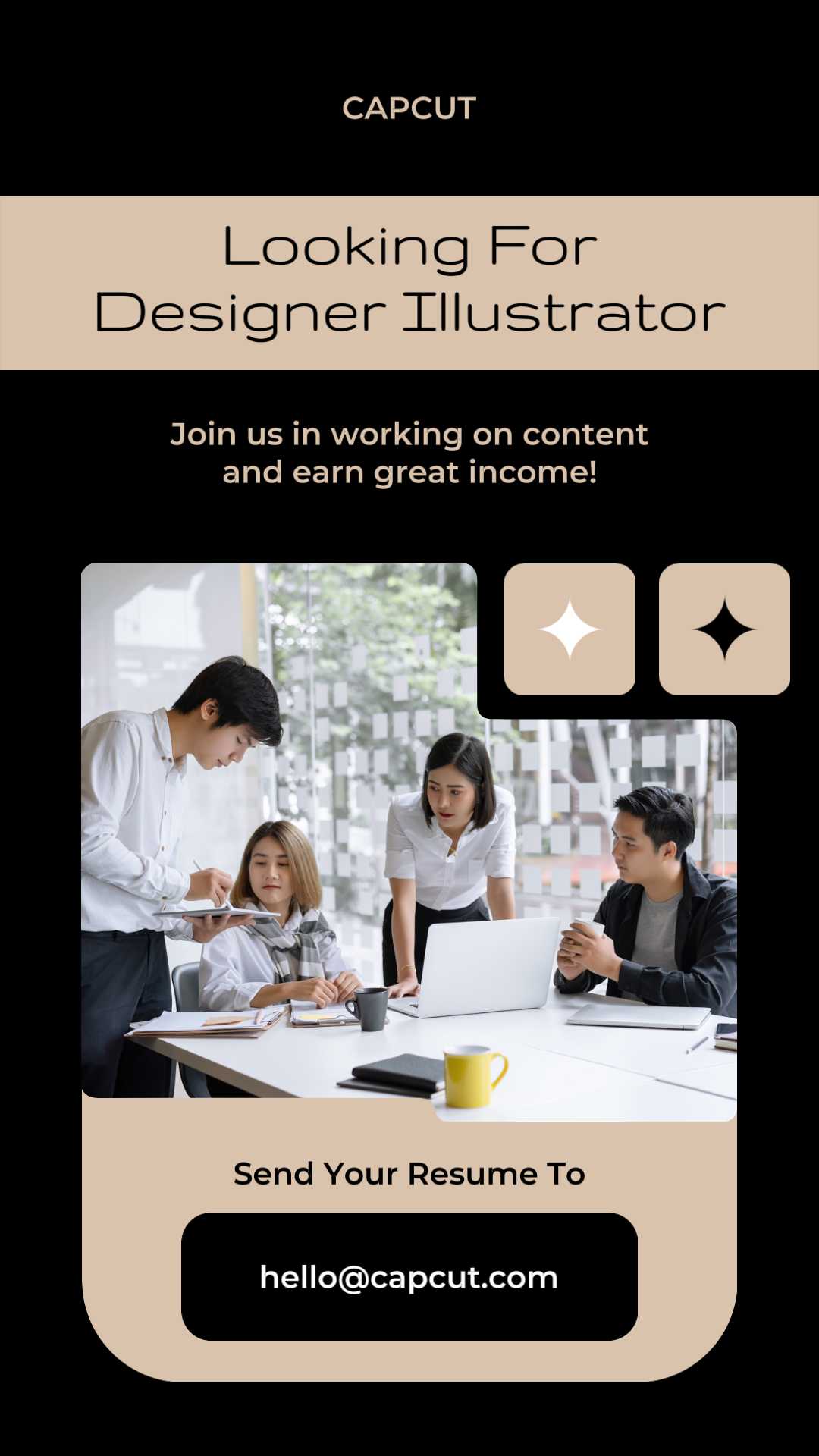 capcut template cover