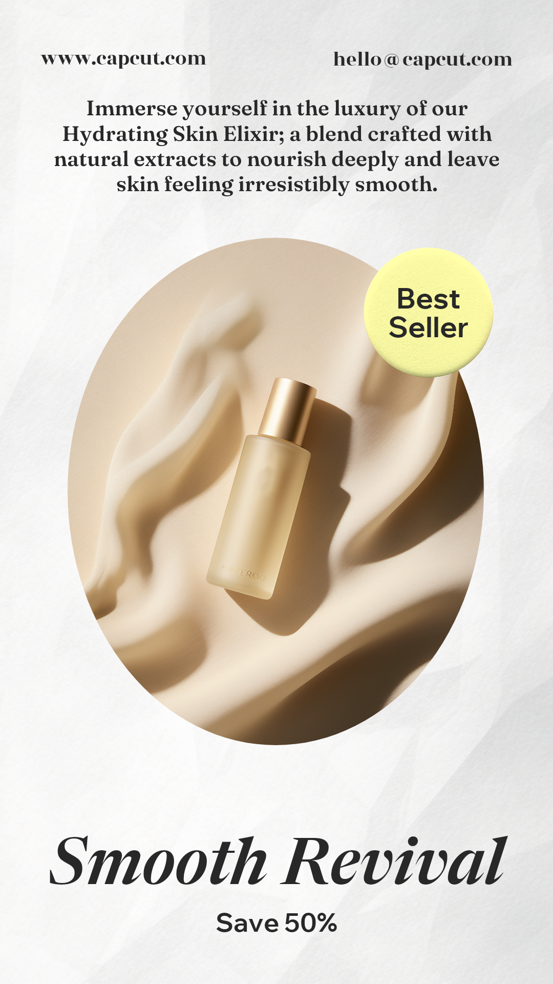 Beauty & Personal care Product display Detail Presentation