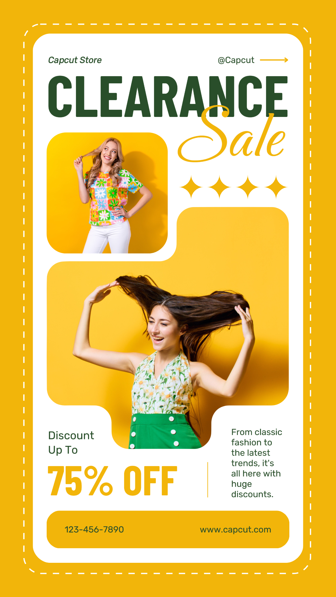 Promoção de moda TikTok Tone on Tone Style Amarelo