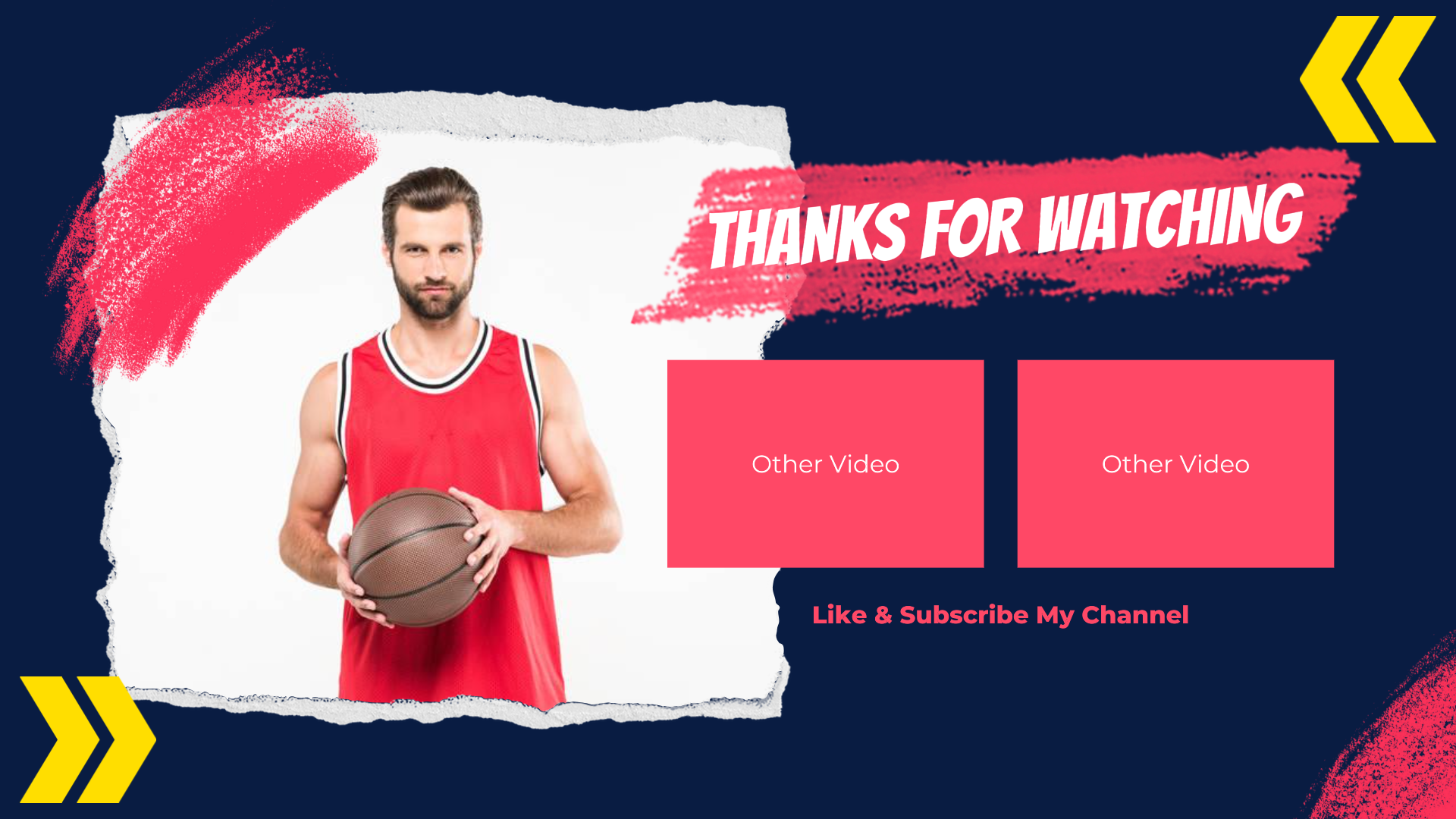 Non-marketing Youtube End Screen Basketball