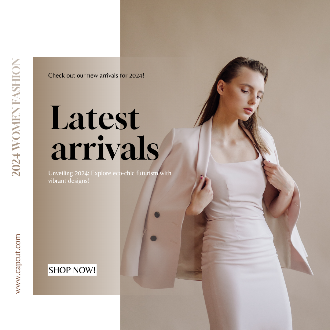 Clothing and shoes-Marketing Poster-Instagram Post- Brown Chic