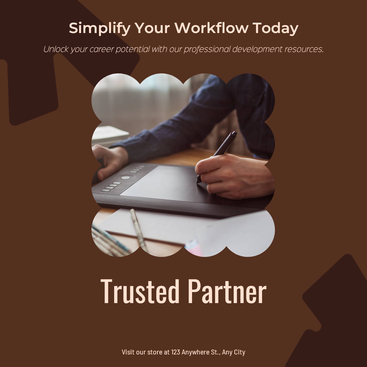 Tarjetas sociales de negocios de oficina