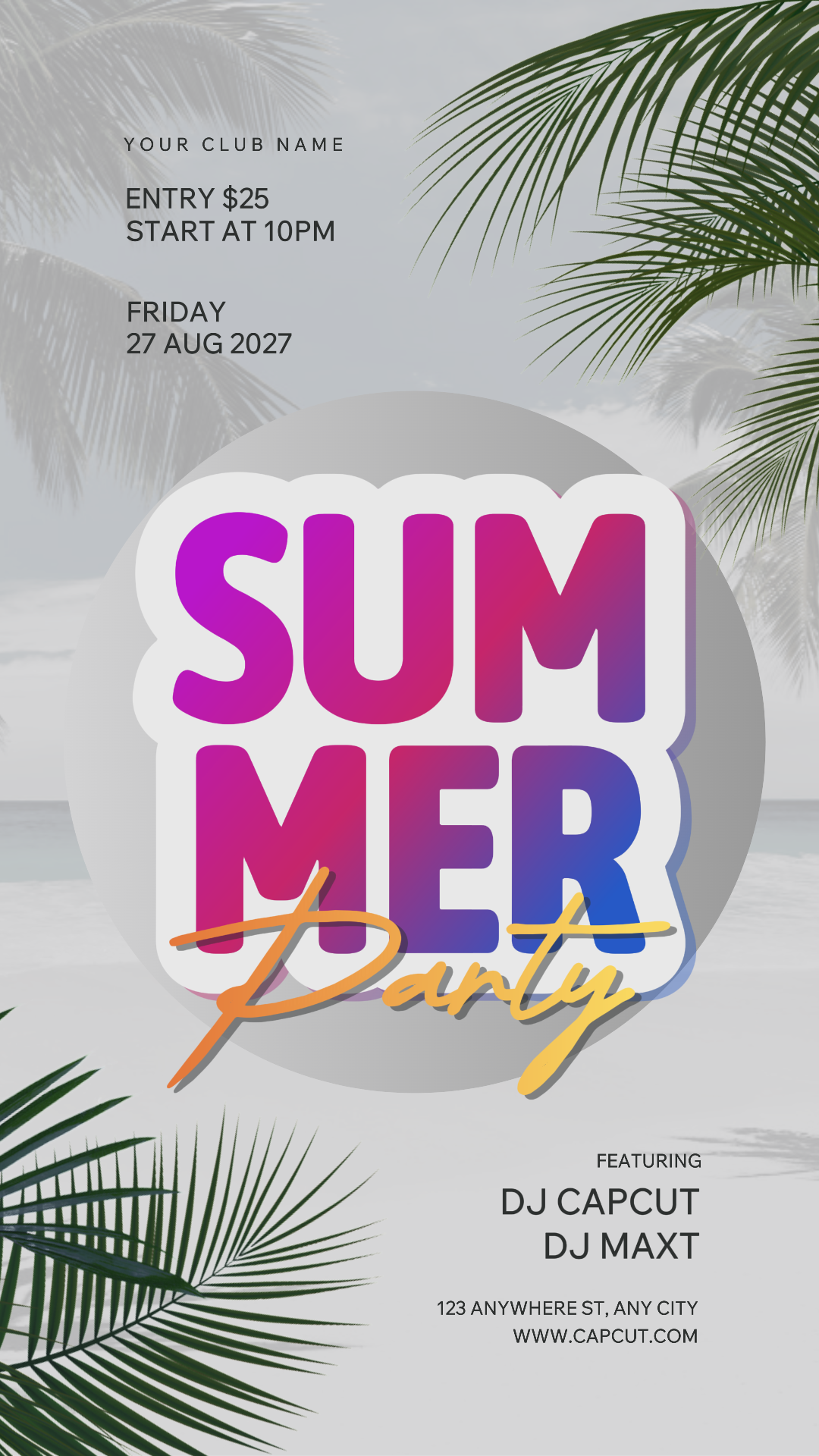 capcut template cover