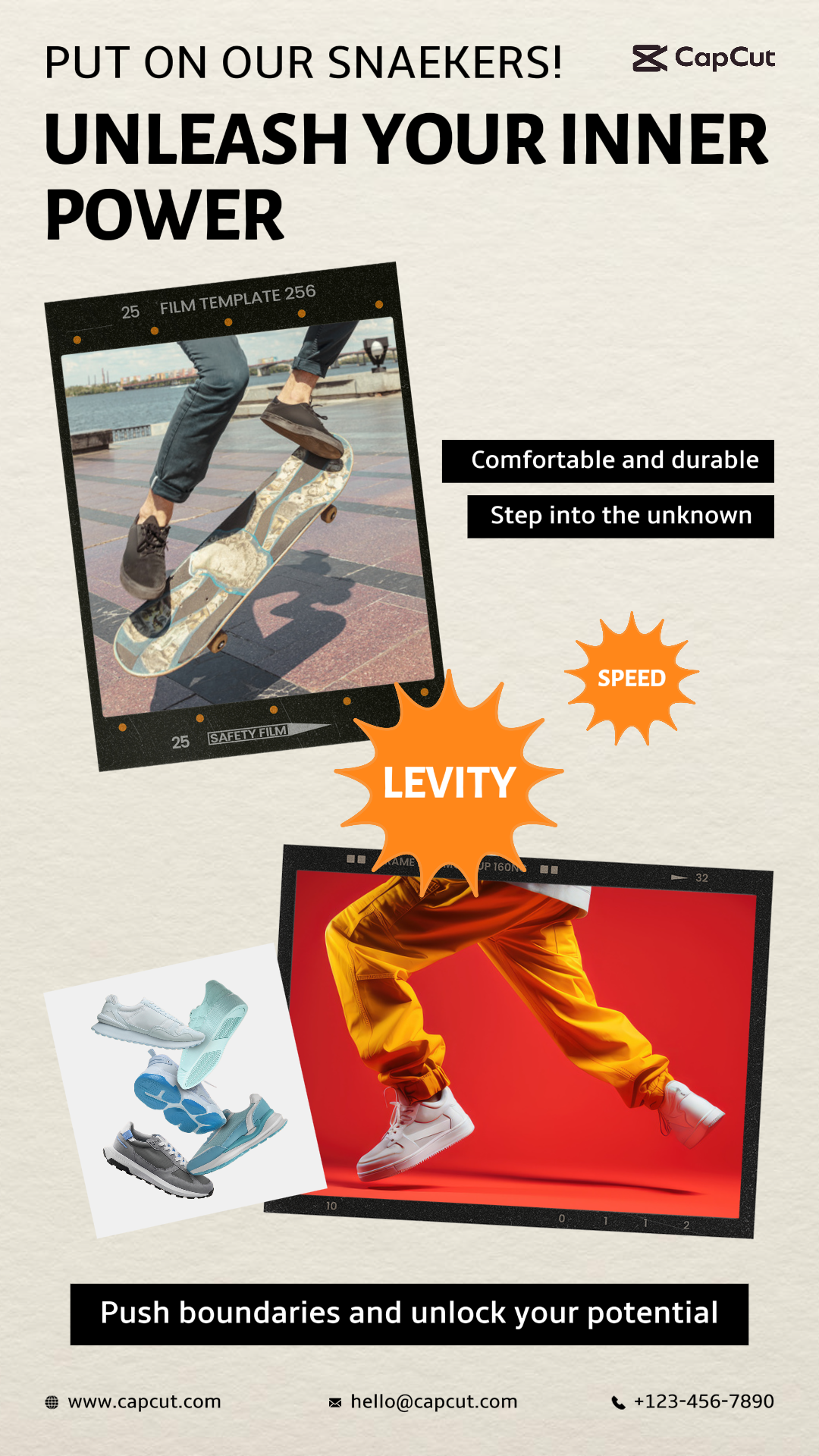 Roupas e sapatos promoção de vendas tênis marketing fraco