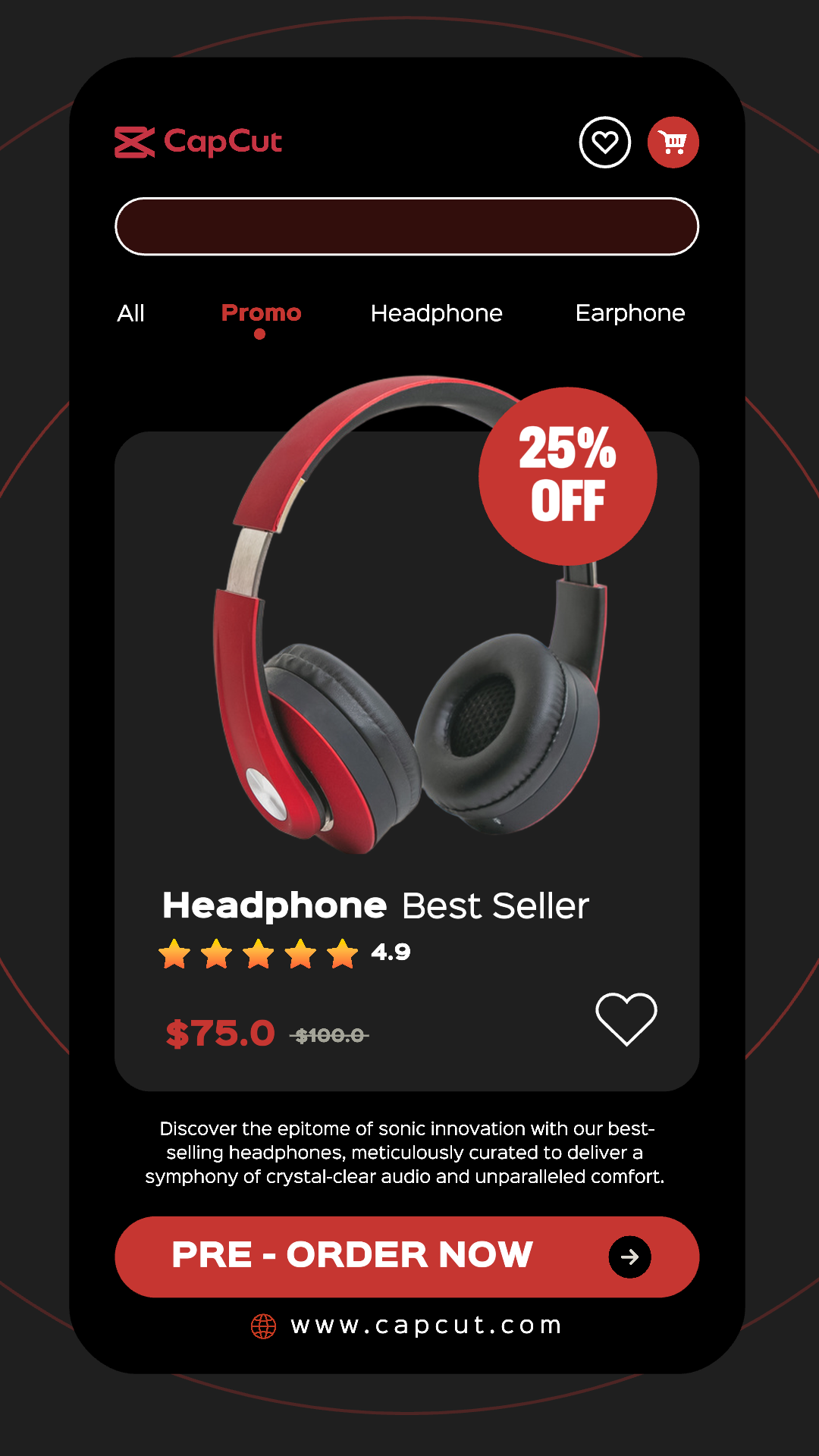 capcut template cover