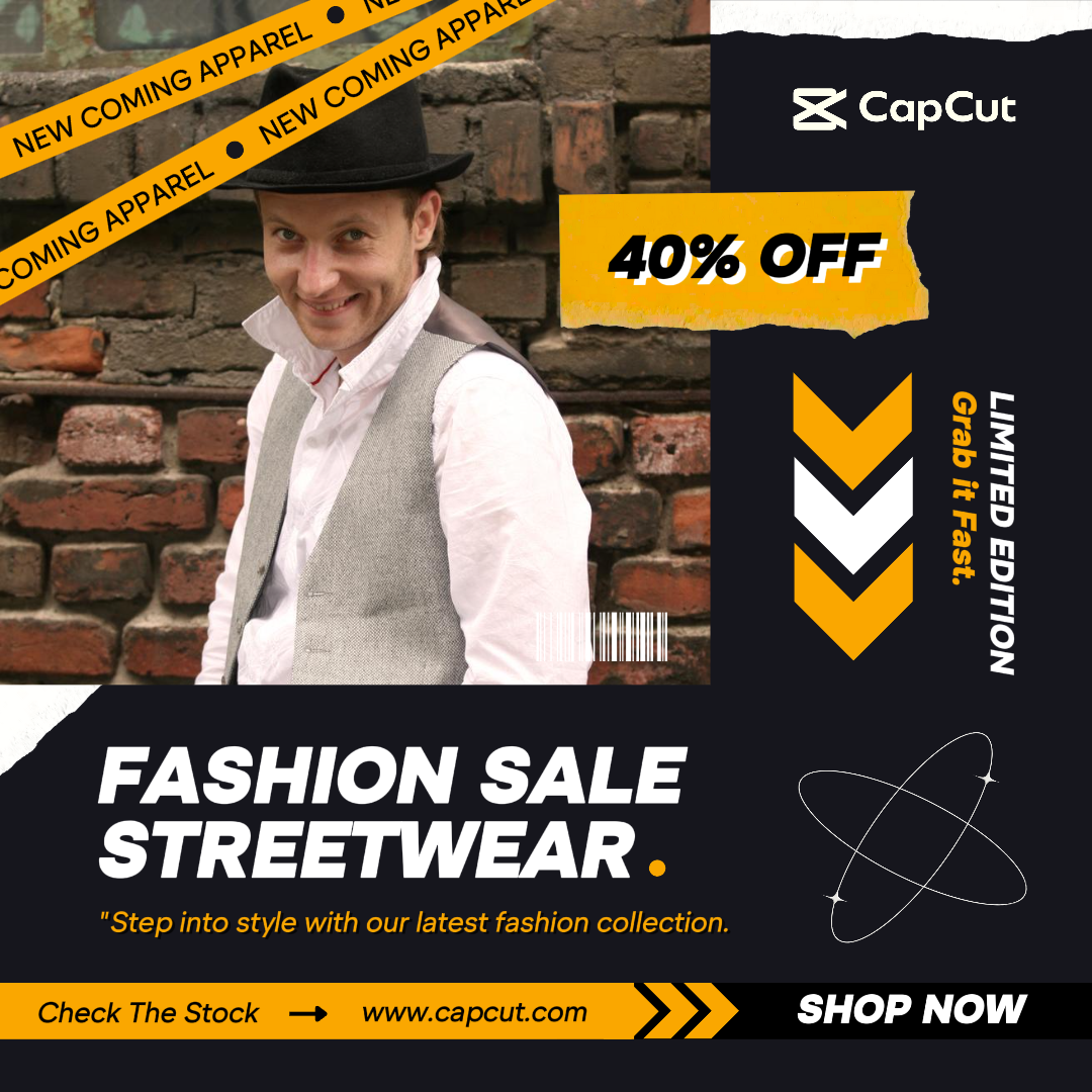 Roupas Streetwear Nova Vinda Instagram Post