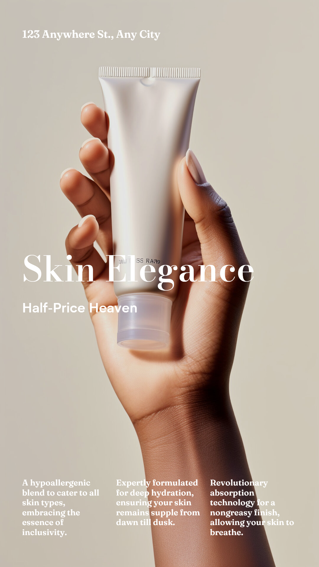 Beleza e cuidados pessoais Exposição de produtos Detalhe Apresentação