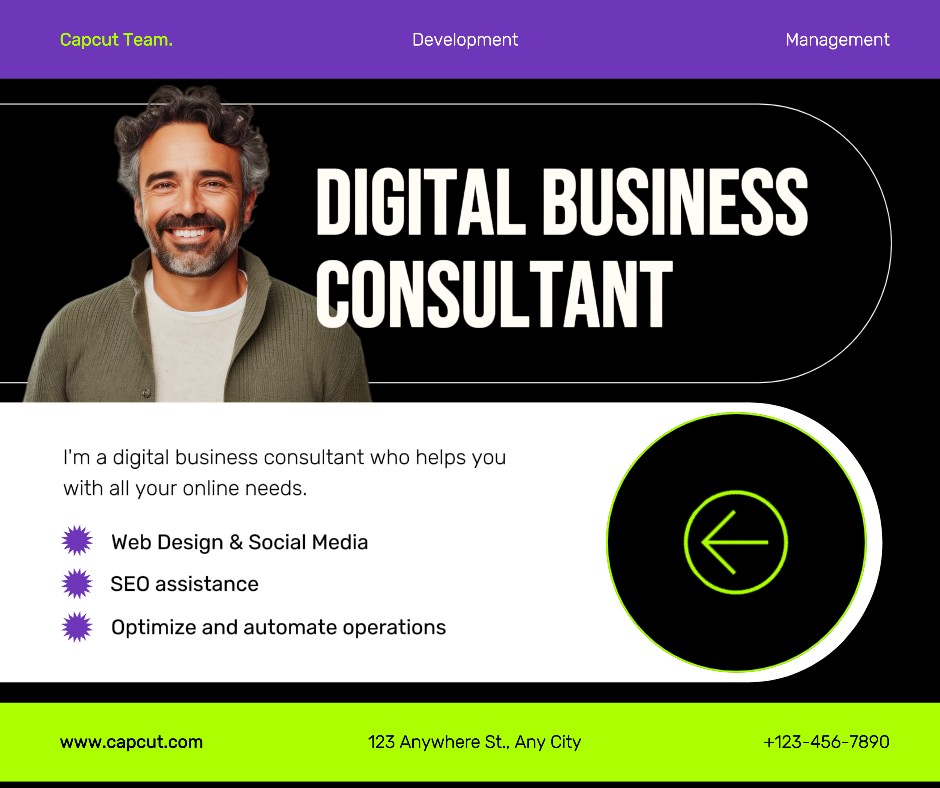 Business Digital Berater Facebook Post