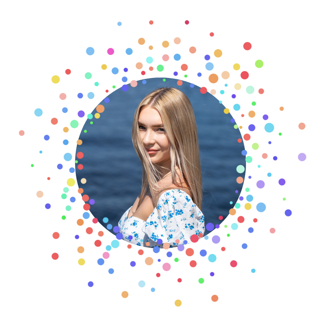 Pantalla de marco de Avatar automediático Punto de onda (cc web)