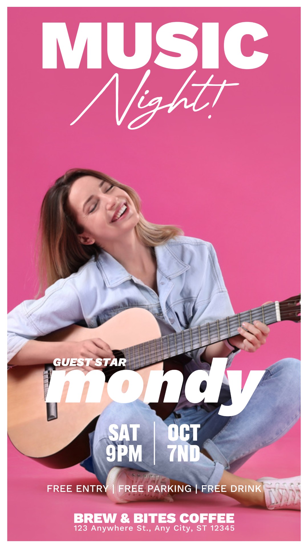 Music Night Flyer Instagram Story