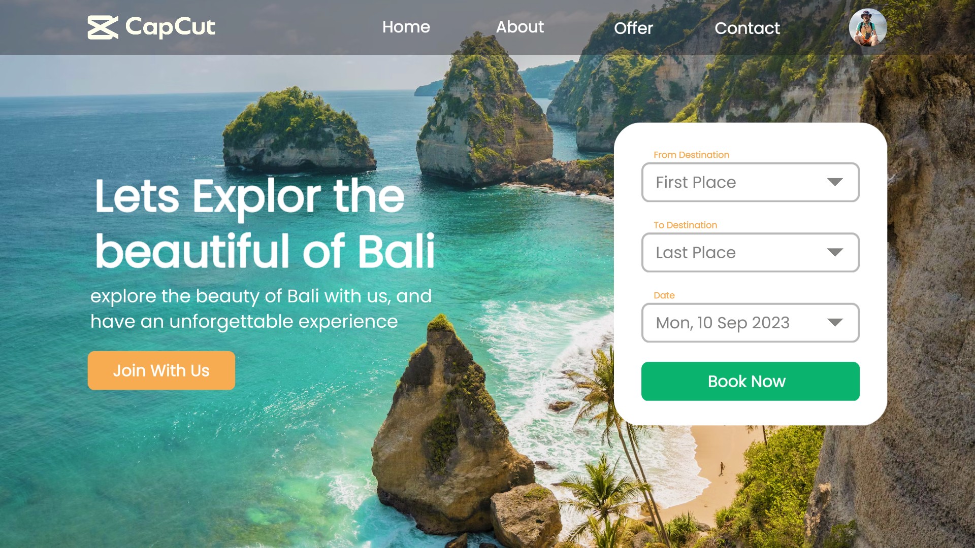 capcut template cover