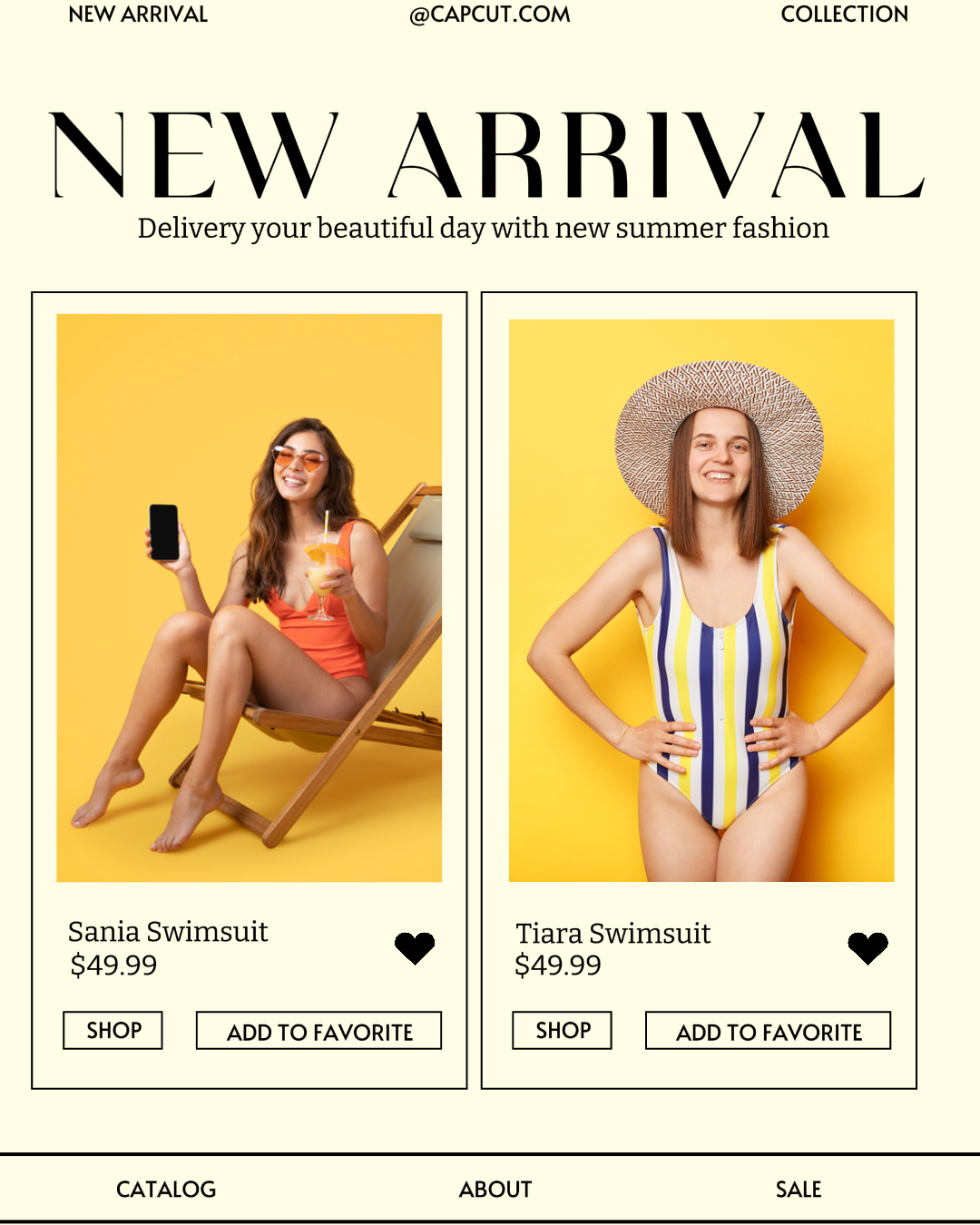 Fashion Summer Swimsuit Collection Instagram