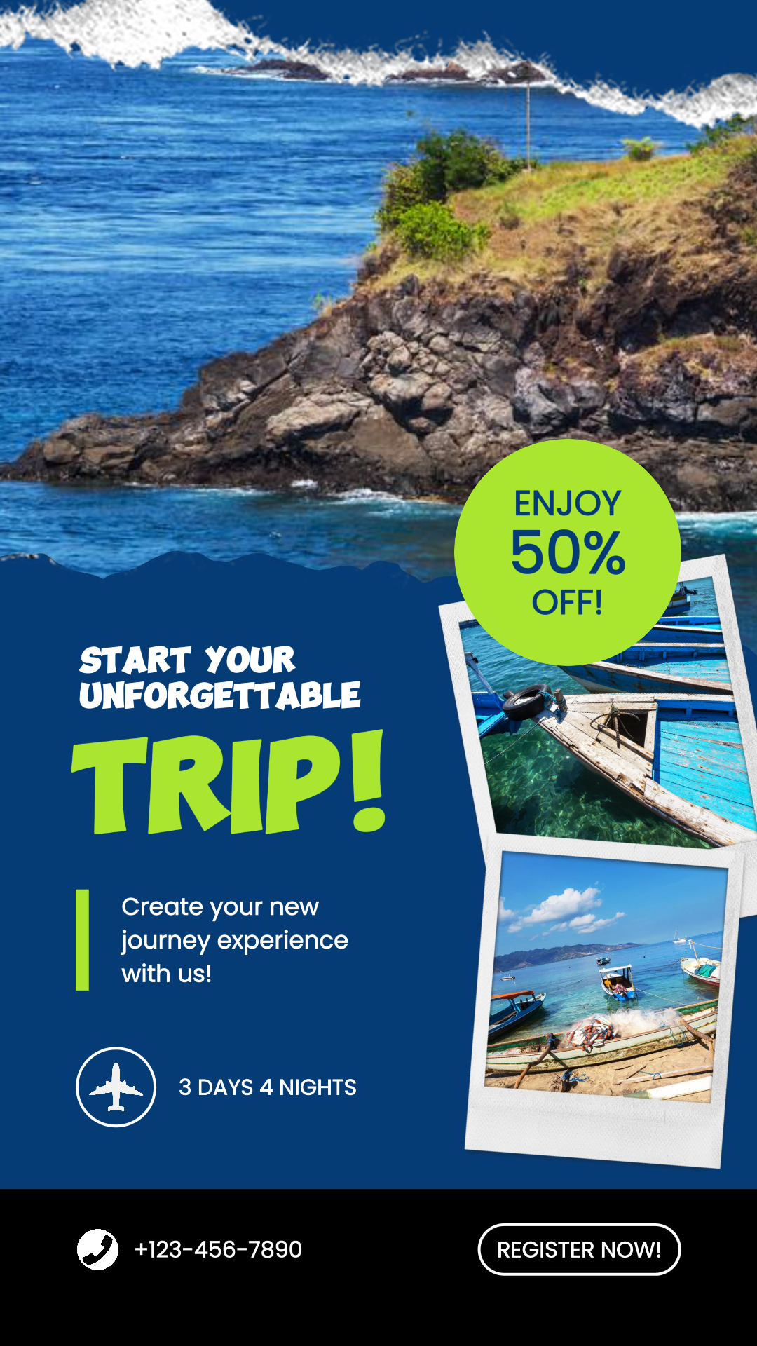 Travel Creative Poster Instagram Story