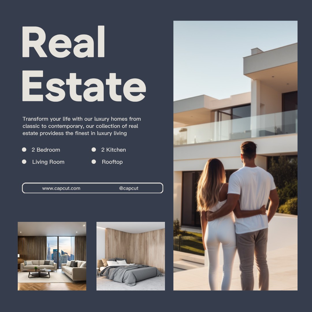 Real Estate Promotion Modern Minimalist Instagram Post