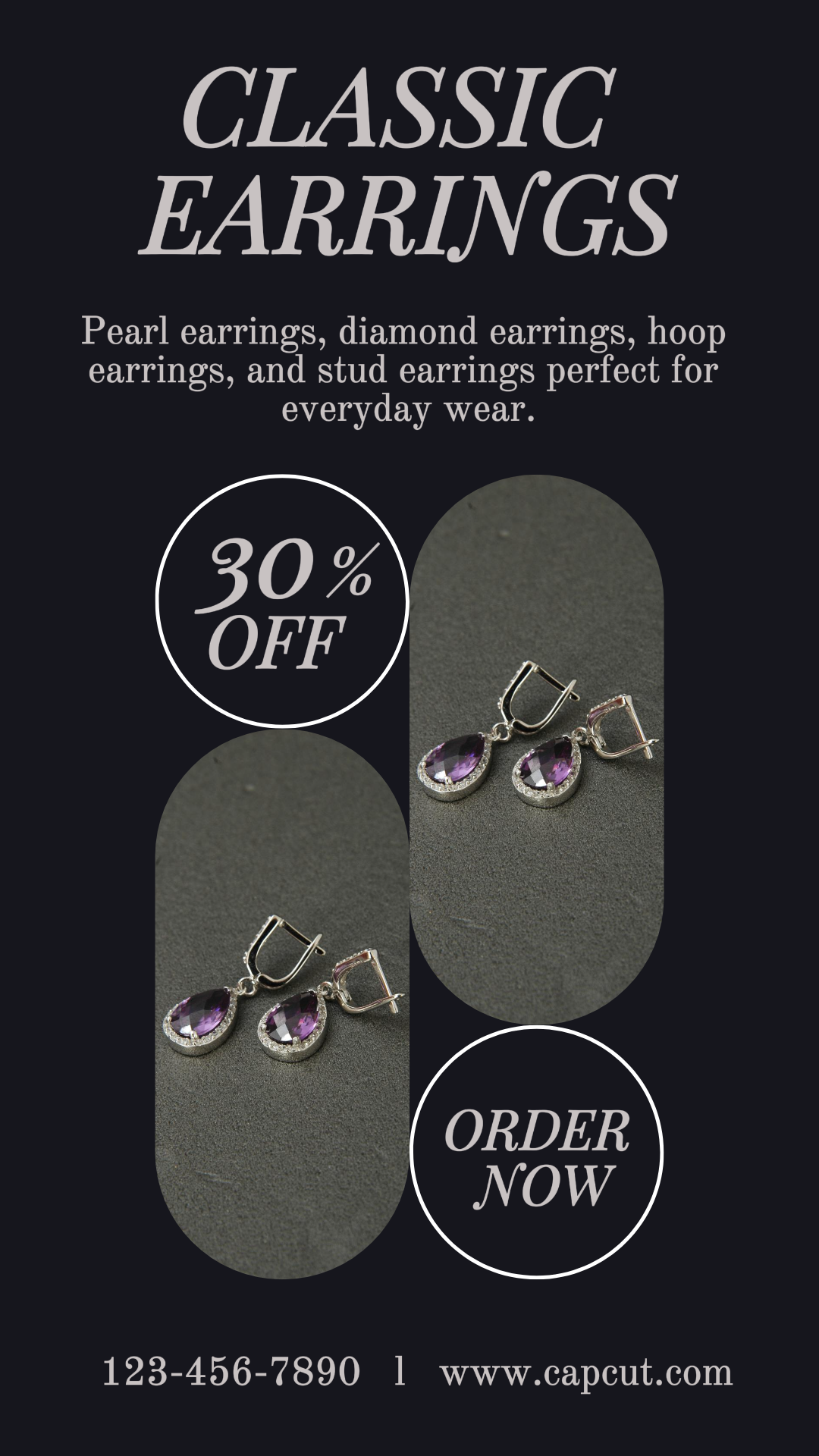 Bijoux et accessoires Marketing Affiche Promotion