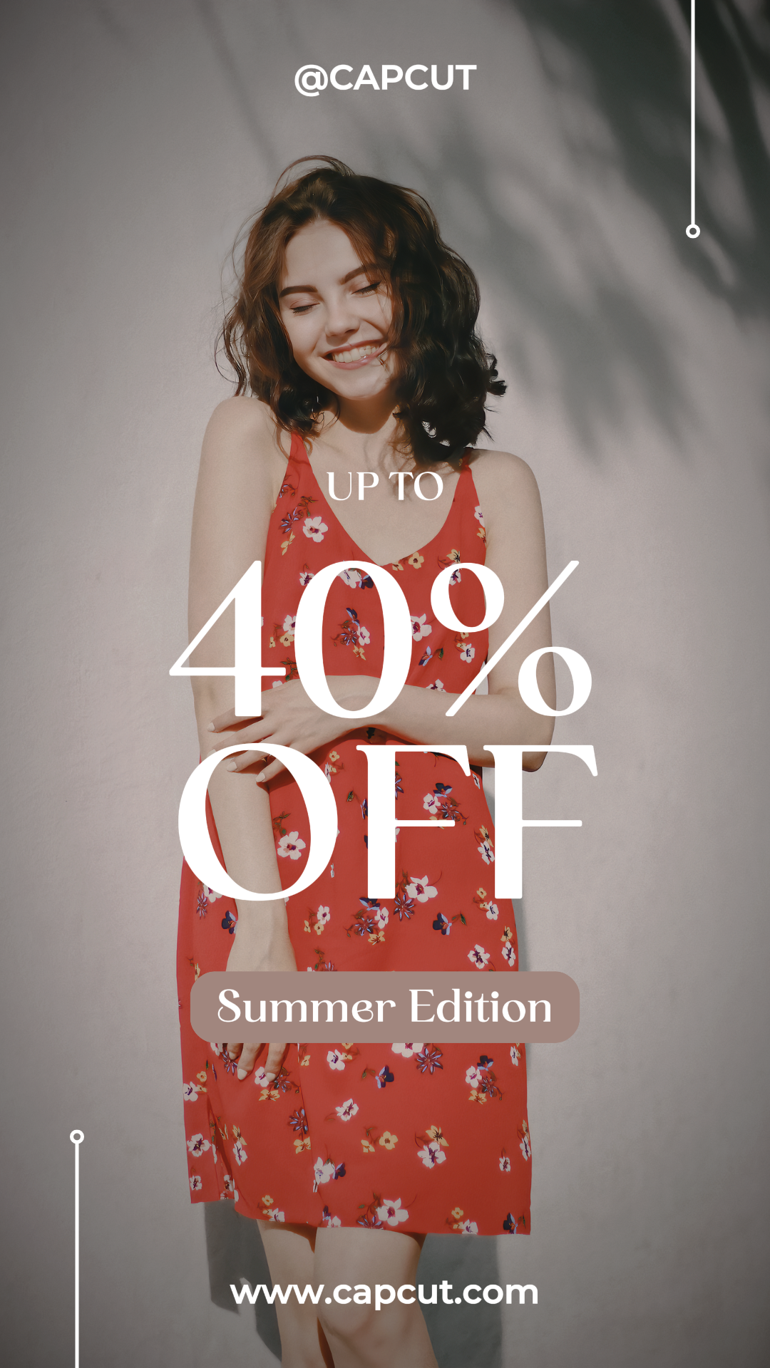 여성 패션 세일 인스타그램 스토리 미니멀리스트