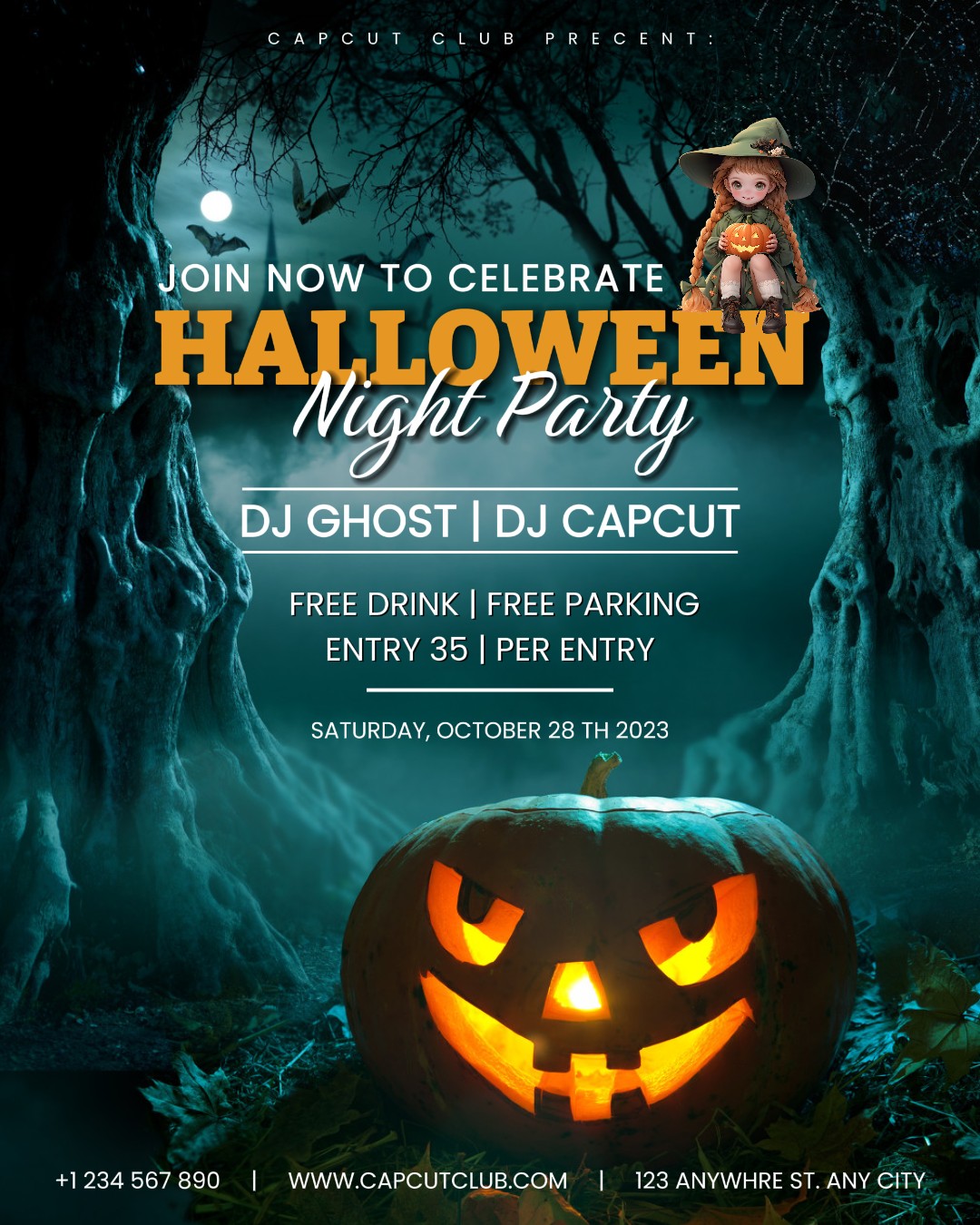Hallowen Night Party Entretenimento Instagram 