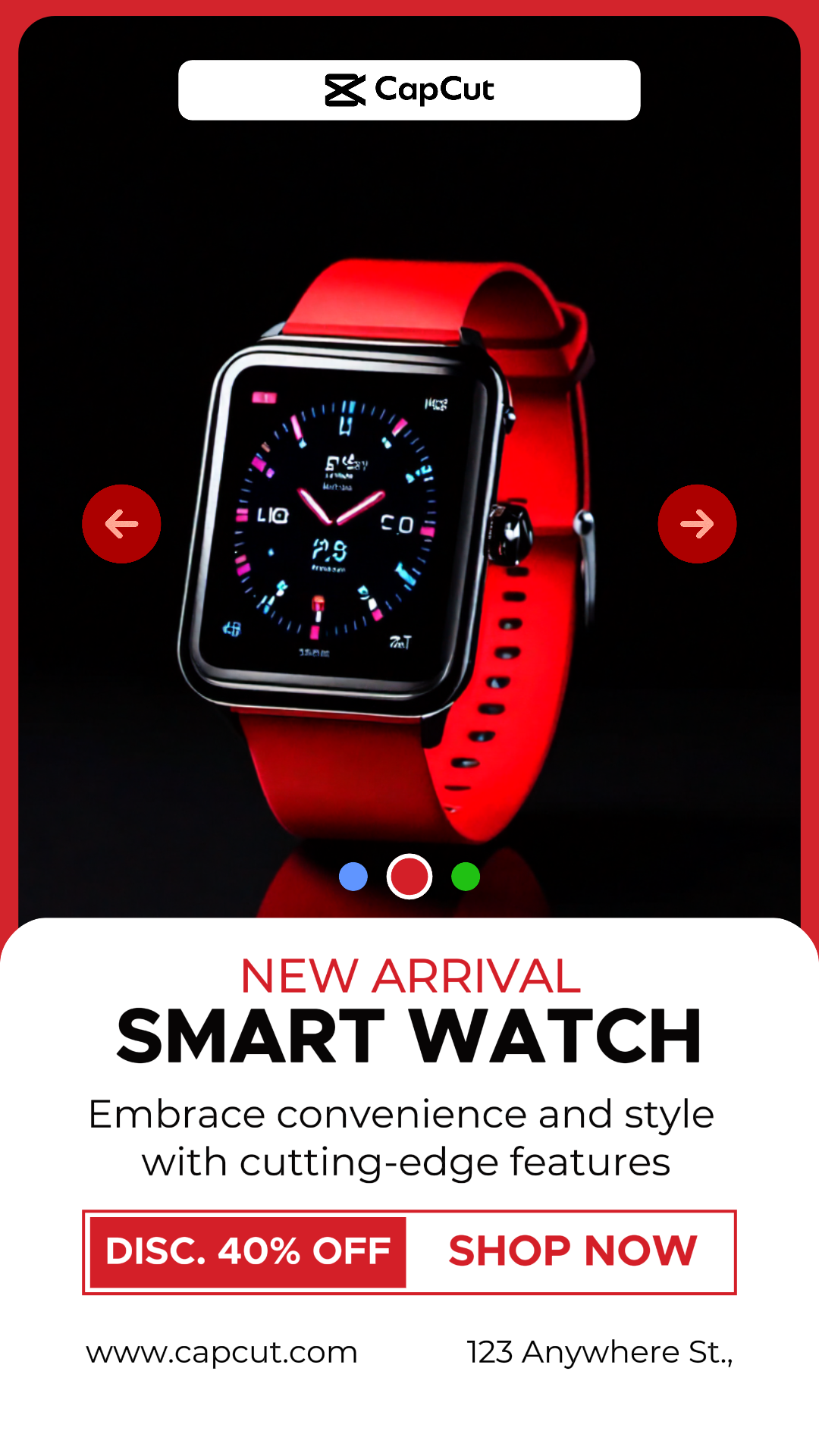 Smart Watch Promotion TikTok 