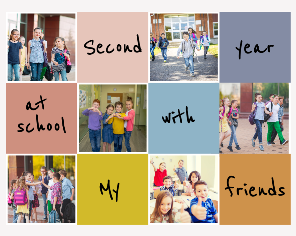 non marketing photo collage