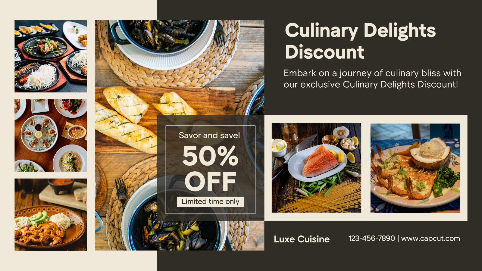 Food promotion twitter post