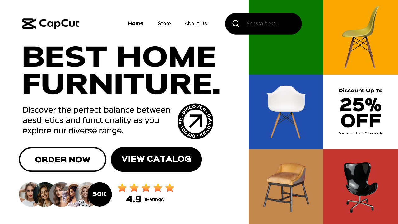 Best Home Furniture Promotion Website