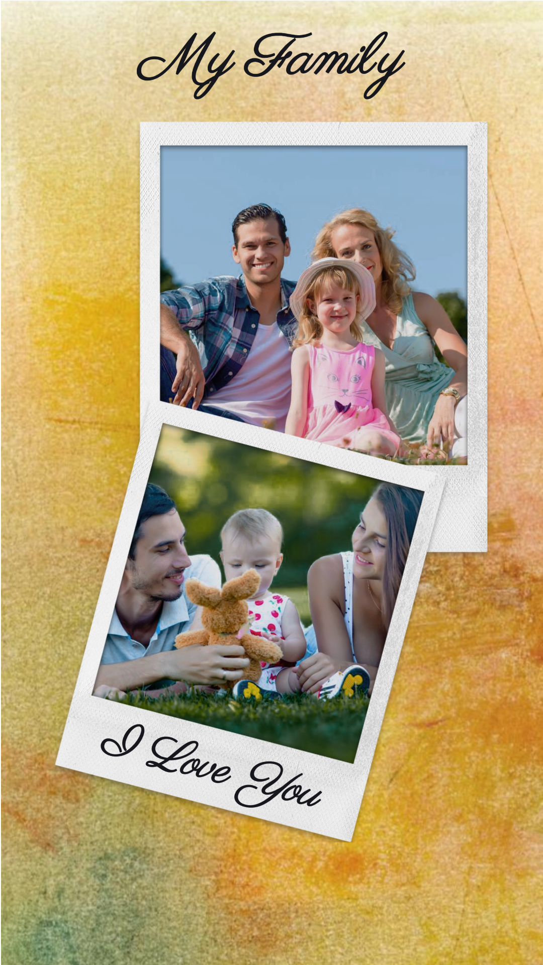 Résumé de collage de photos non marketing 