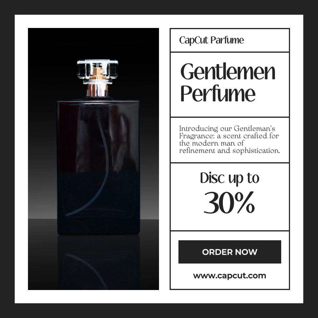 Promotion de parfum pour Instagram Post