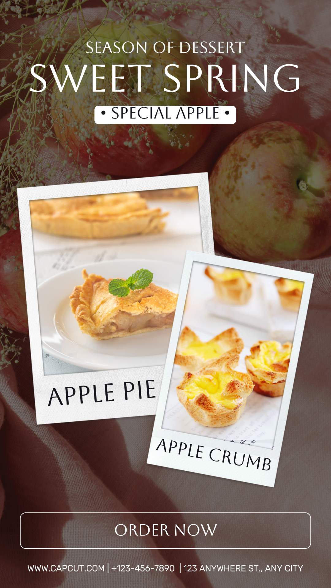 Food and Beverage Product Display Instagram Story