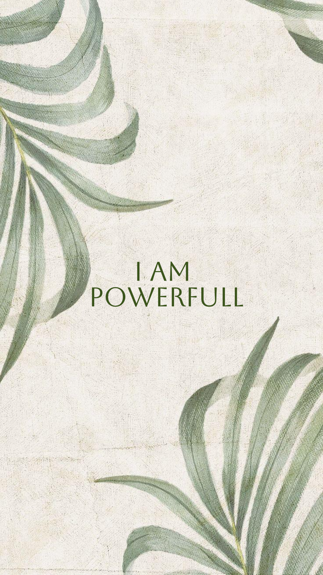 Tapete Kreative Poster Blätter