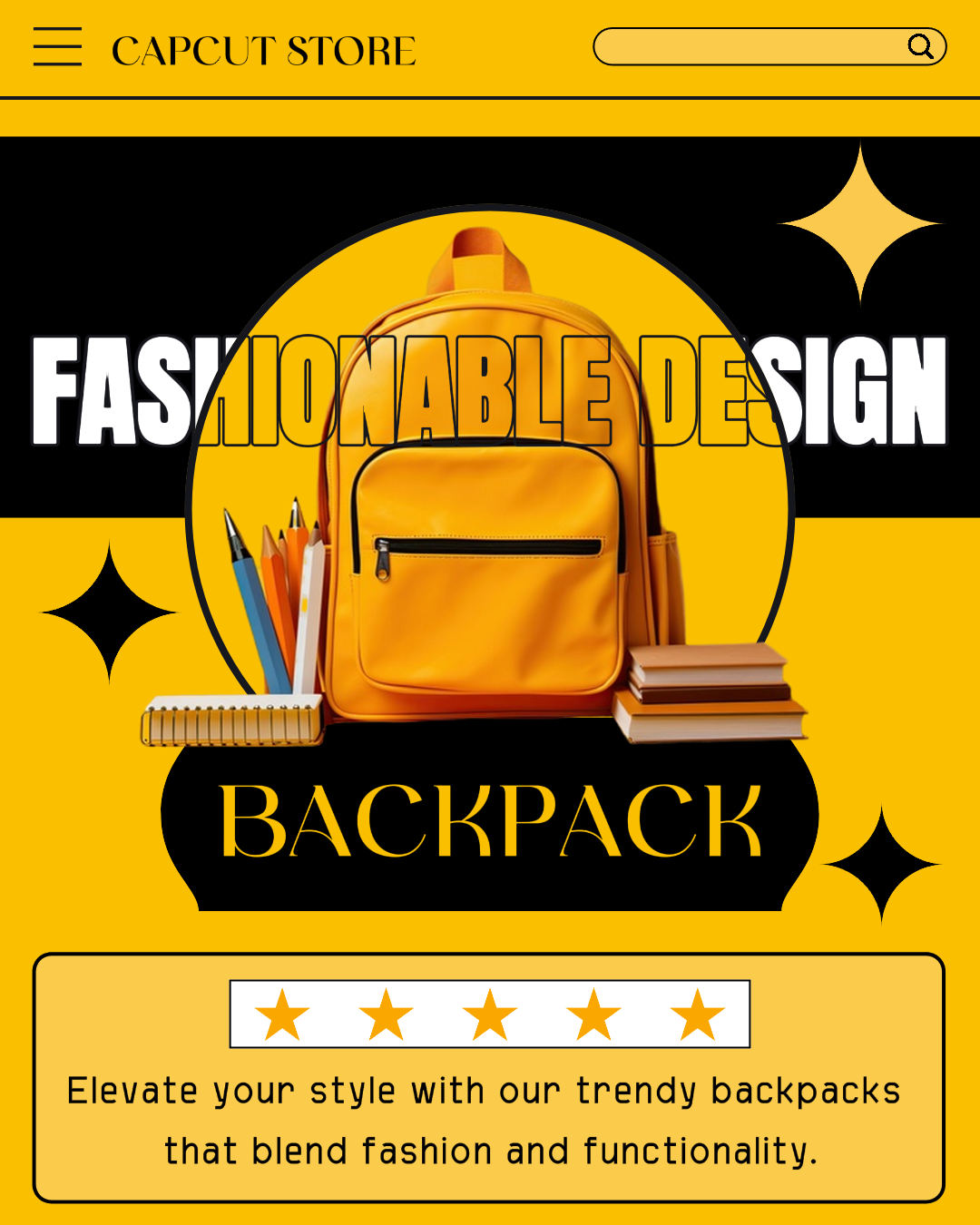 capcut template cover