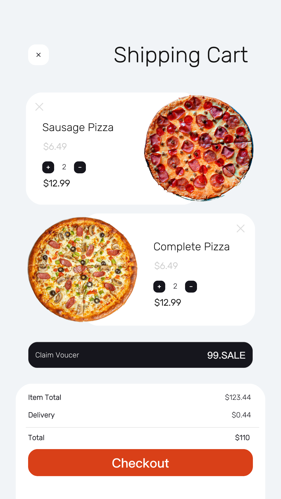 2024hot Shopping Cart Food