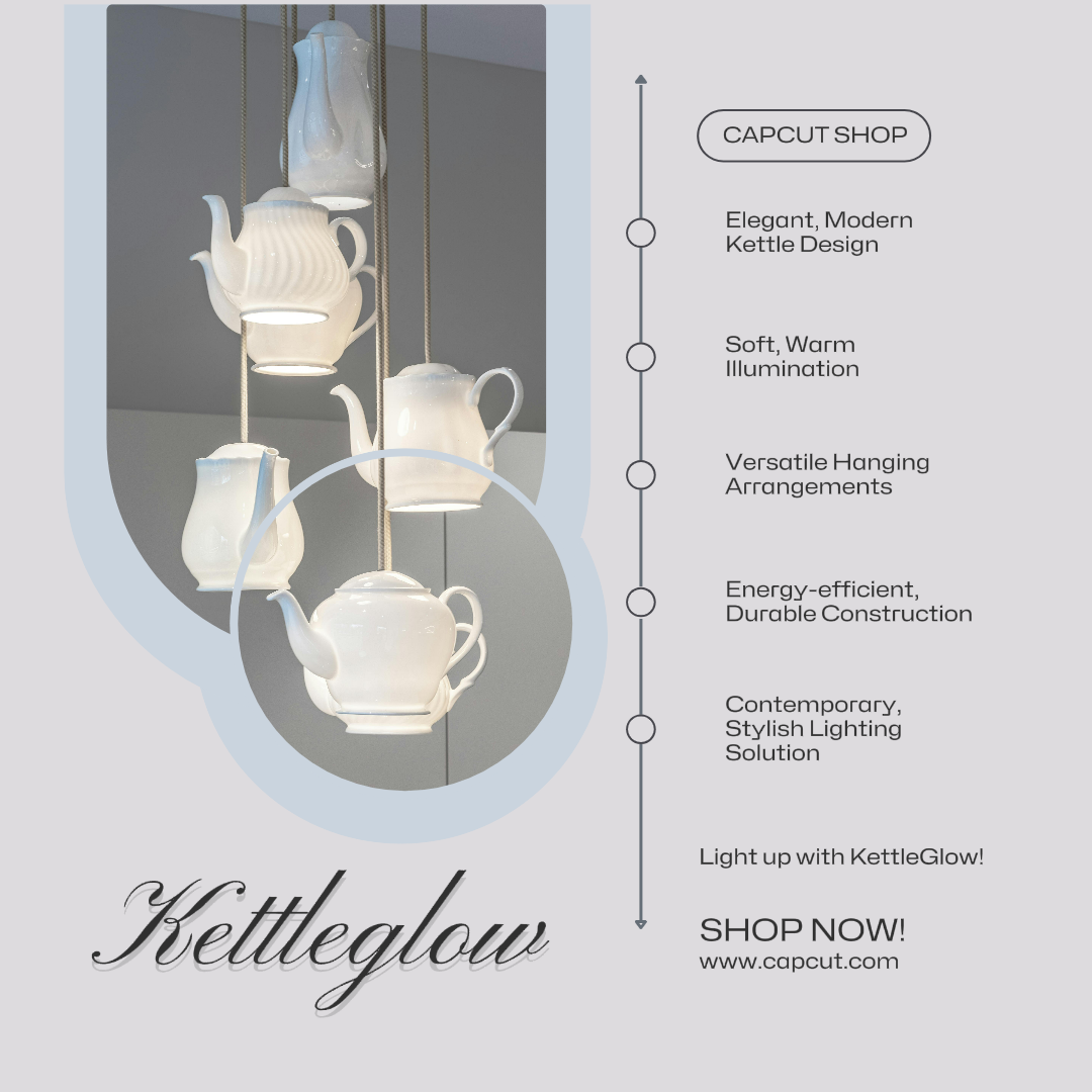 Cartel de marketing doméstico elegante