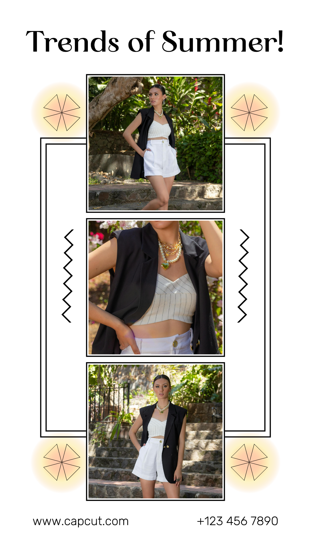 Clothing Marketing Poster Instagram Story - Trends of Summer