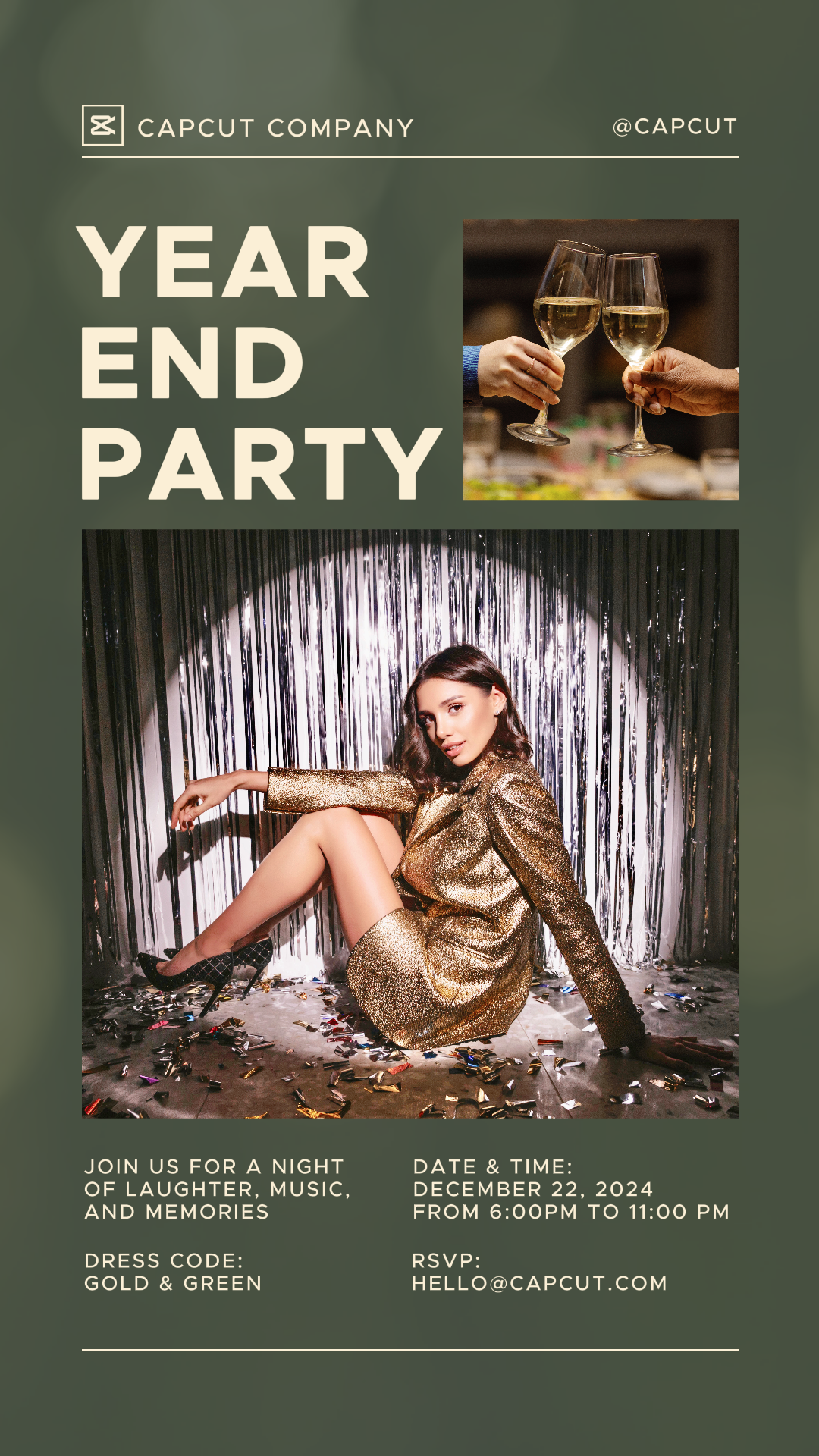 capcut template cover