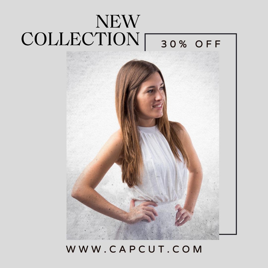 Coleção de vestidos promocionais post no instagram