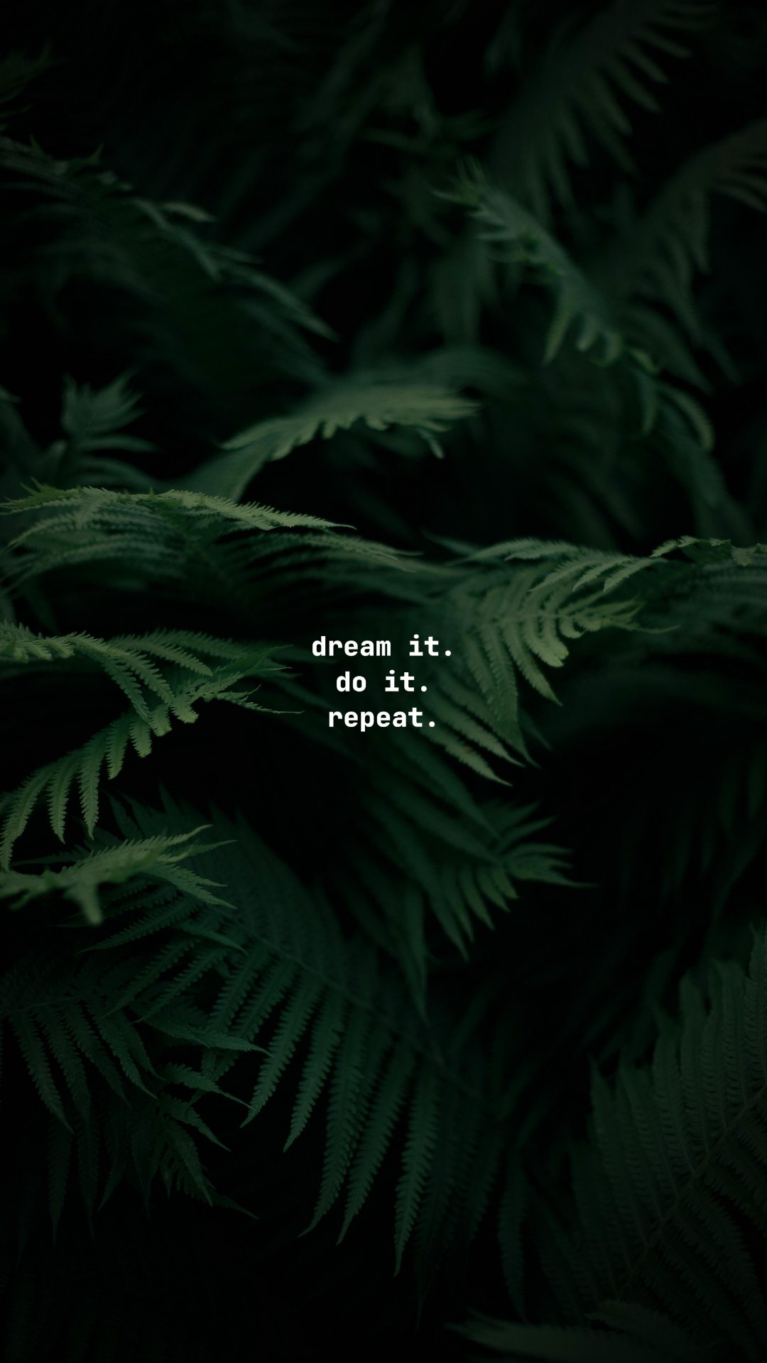 Wallpaper creative poster plants