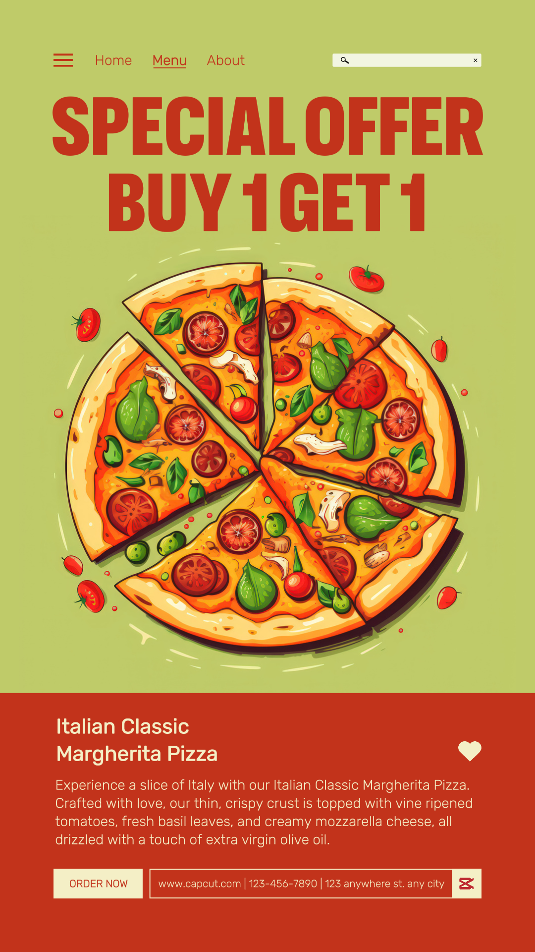 Food Product Special Offer Tiktok Post