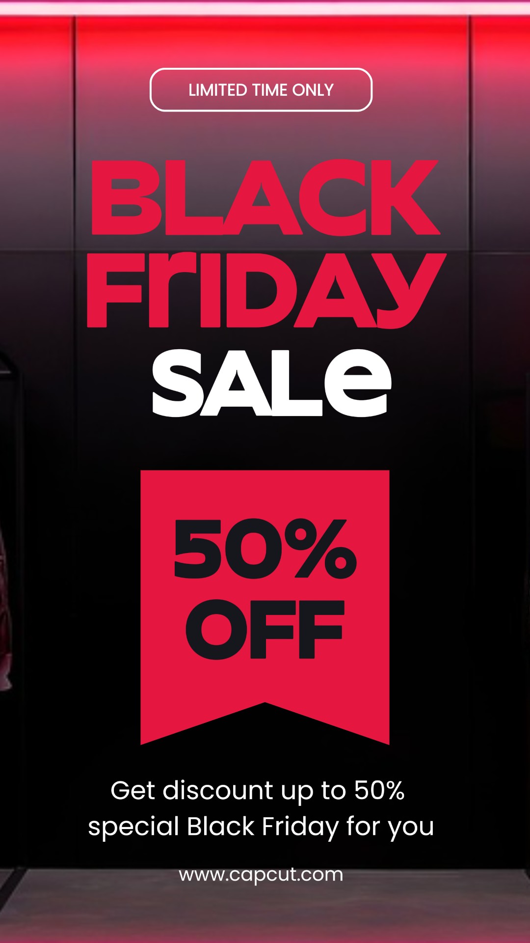 Black Friday Sale Ilustração Tiuktok Post