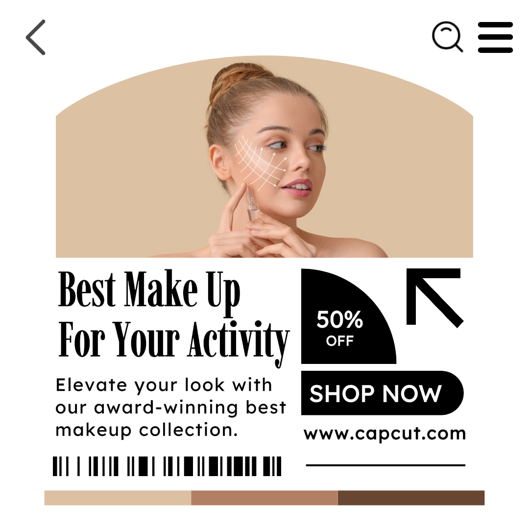 Beauty Care Marketing Post Bestes Make Up Instagram Post