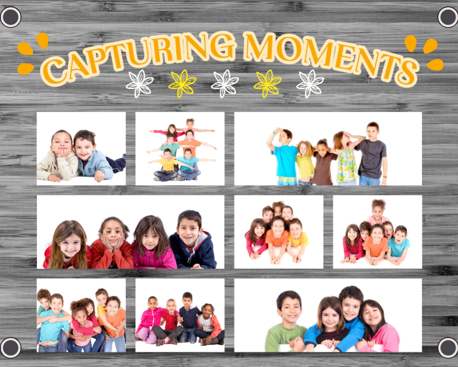 Colagem de fotos não comercial Grey Woods