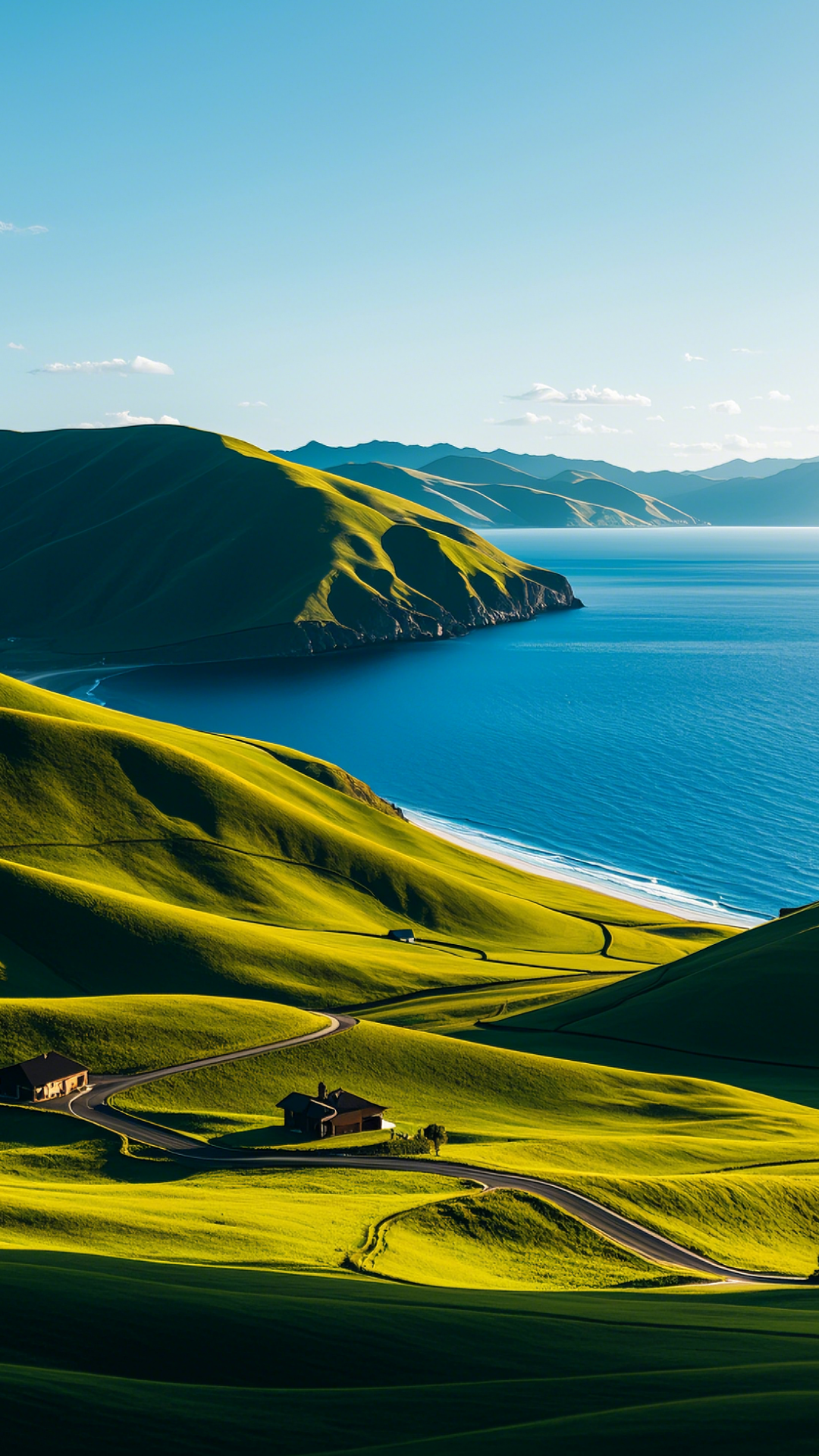 Wallpaper creative poster sea view