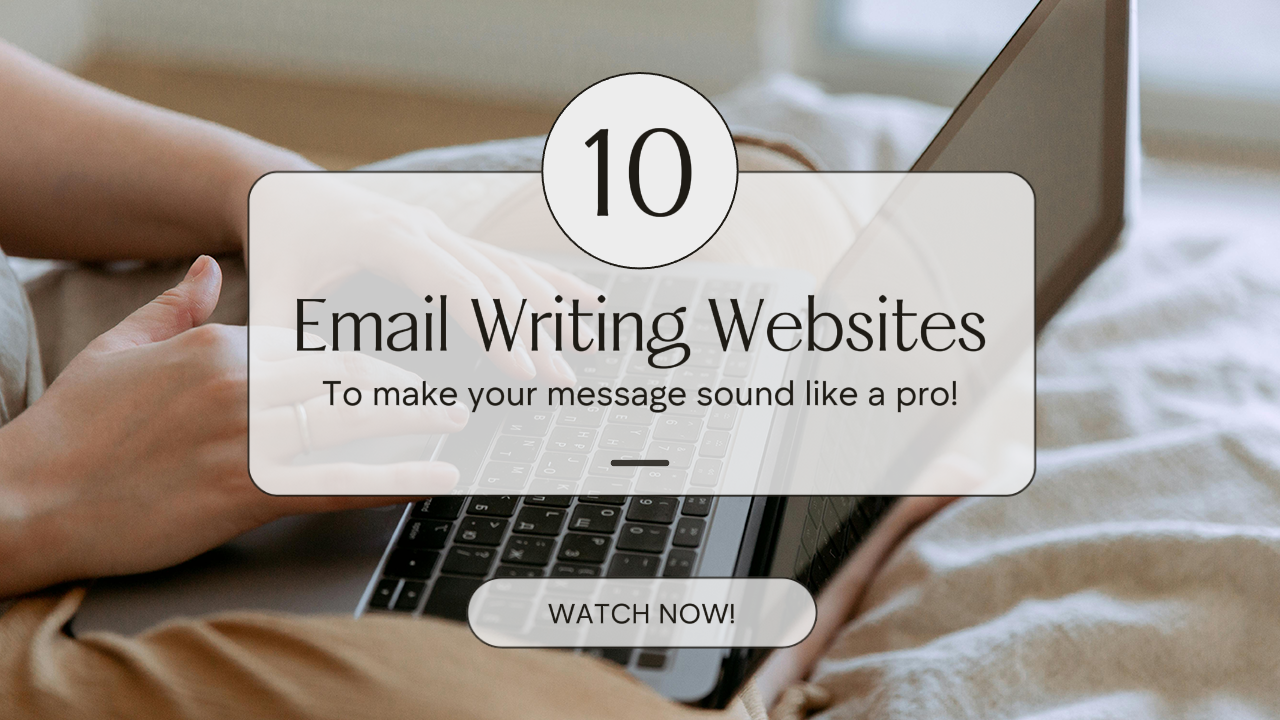 Revisión de miniaturas de YouTube: 10 aplicaciones de escritura de correo electrónico para hacer que tu mensaje suene como un profesional