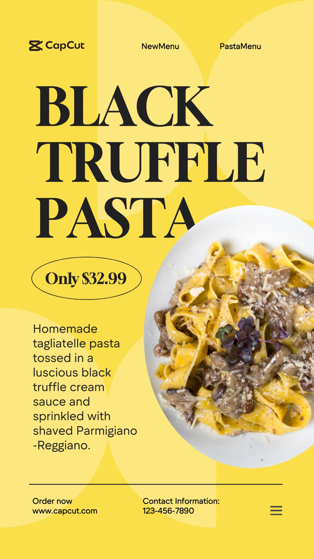 Food New Menu Instagram Story 