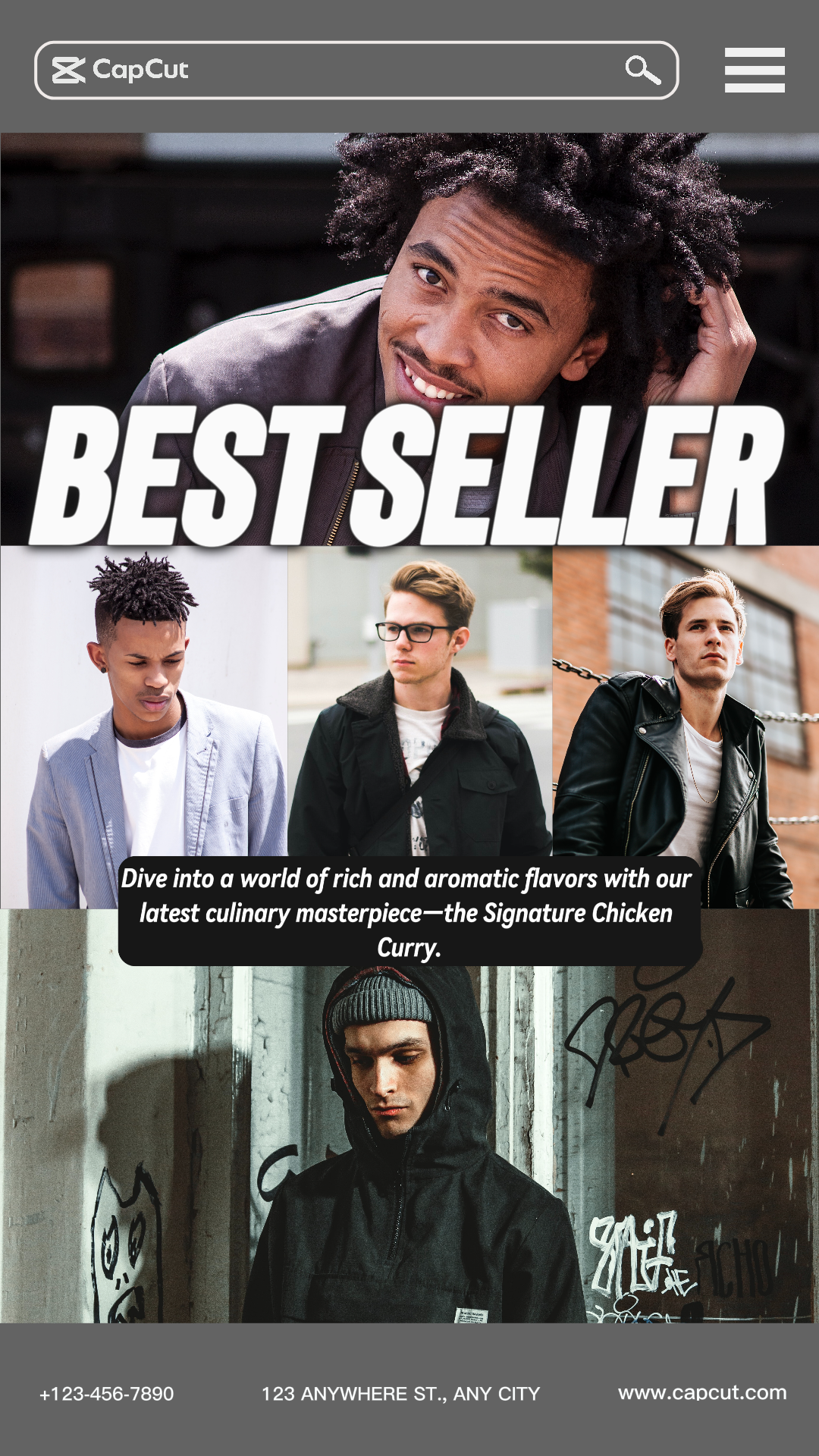 capcut template cover