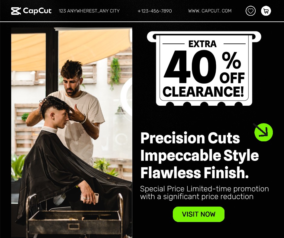 Promoción de ventas de Babershop