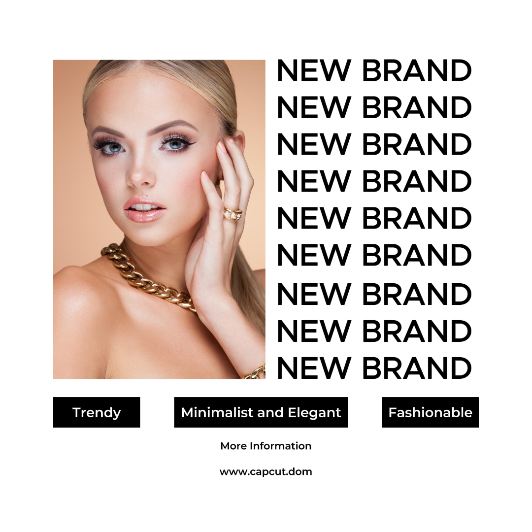 Beauty New Brand Instagram Post Minimalist